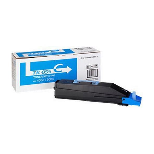 Lasertoner Kyocera TK-855C 18000 Sidor 1T02H7CEU0 Cyan 27042411