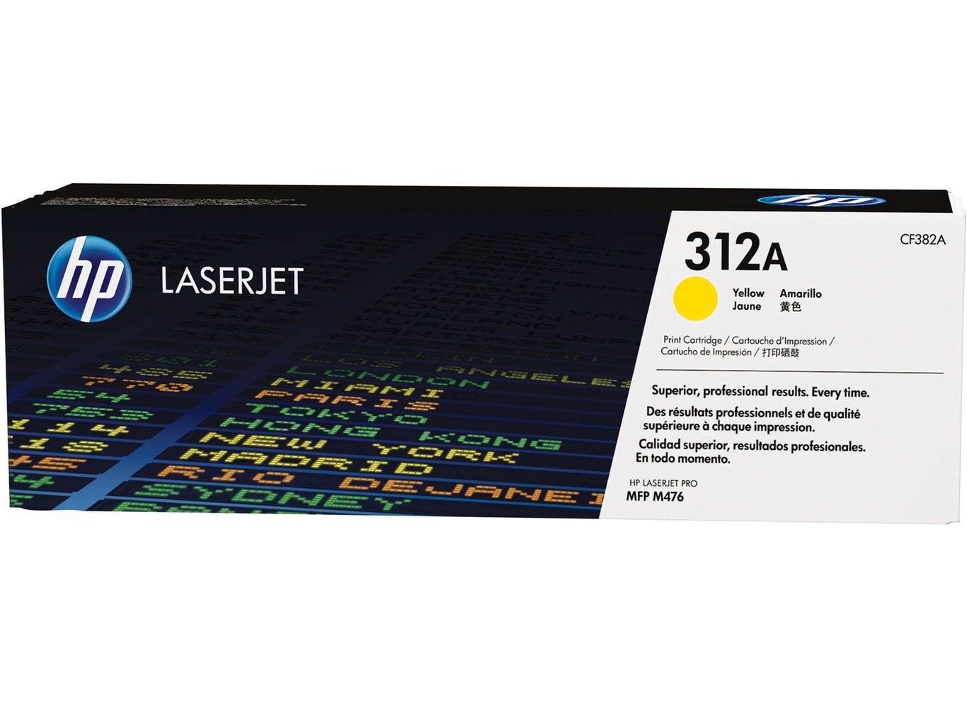 Lasertoner HP 312A CF382A Gul