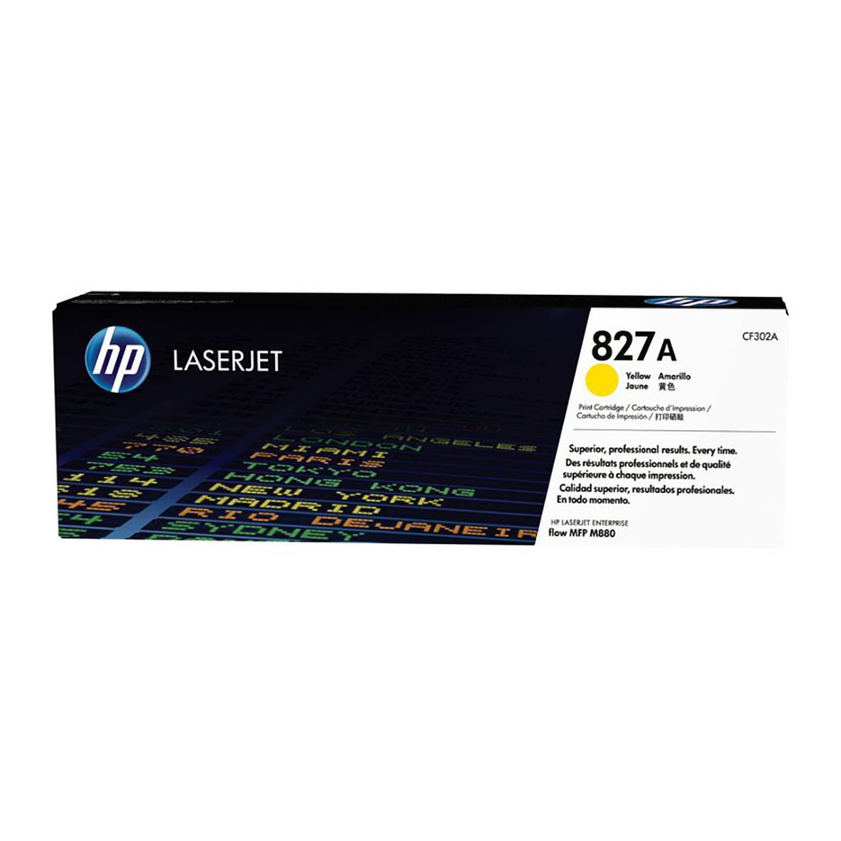 Lasertoner HP 827A CF302A Gul 27042619_1