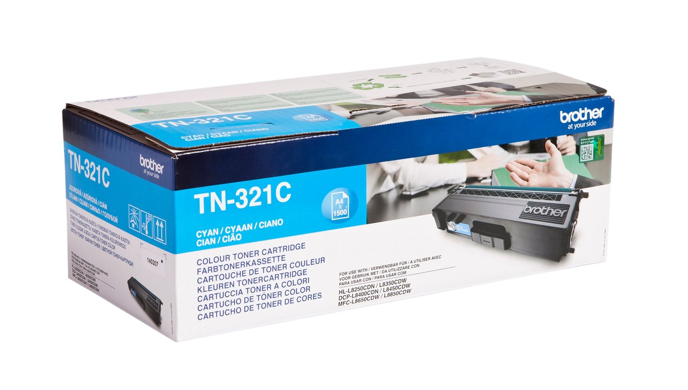 Lasertoner Brother 1500 Sidor TN321C Cyan 27042631