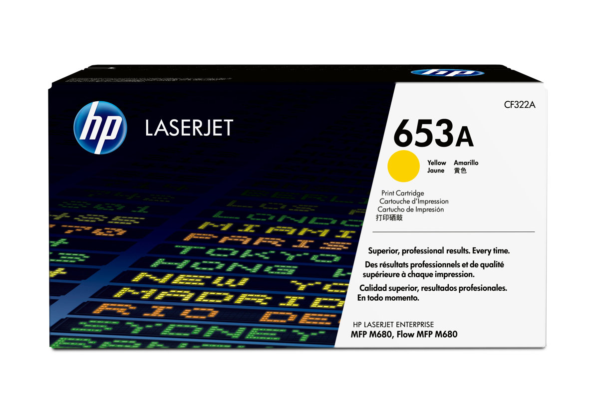 Lasertoner HP 653A CF322A Gul 27042649_1