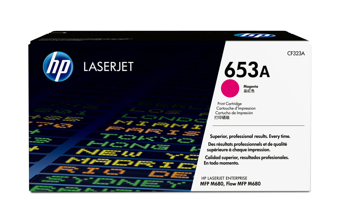 Lasertoner HP 653A CF323A Magenta