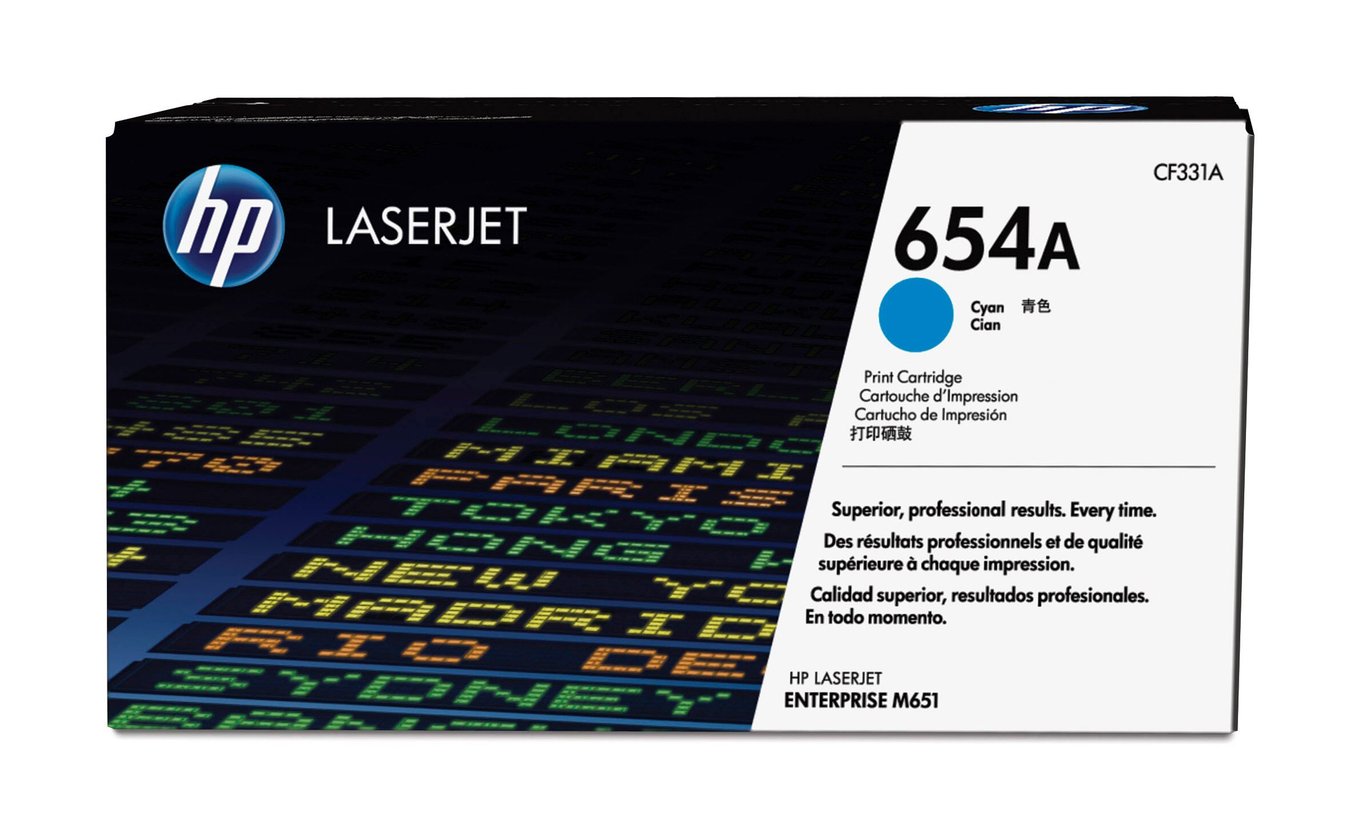 Lasertoner HP 654A CF331A Cyan 27042706_1