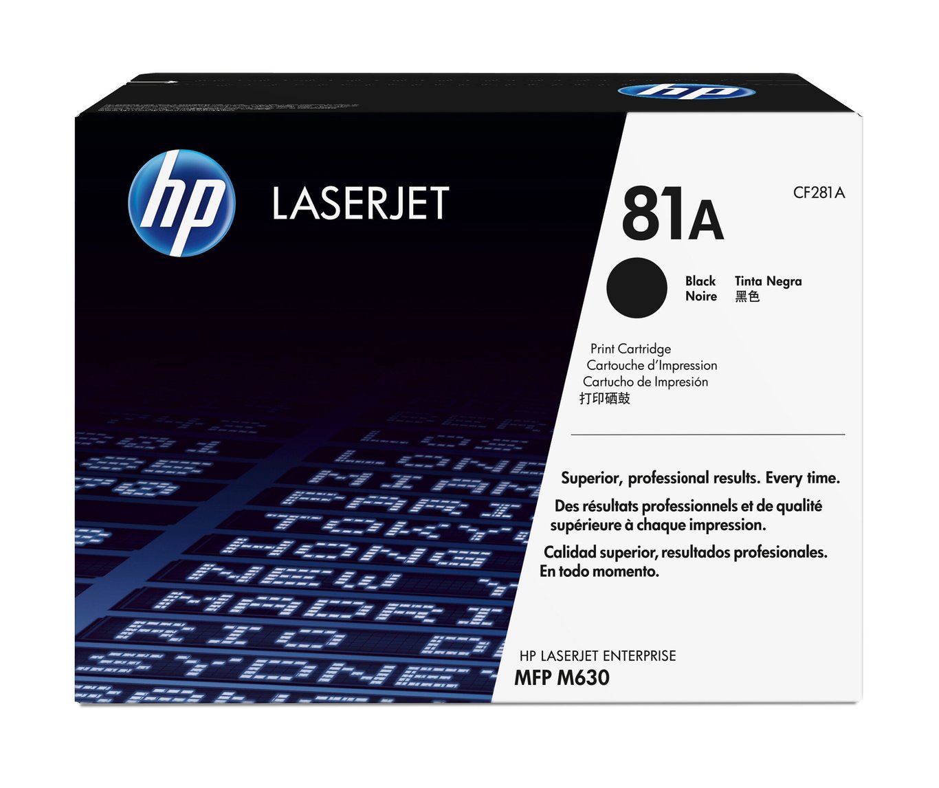 Lasertoner HP 81A 10500 Sidor CF281A Svart 27042711_1