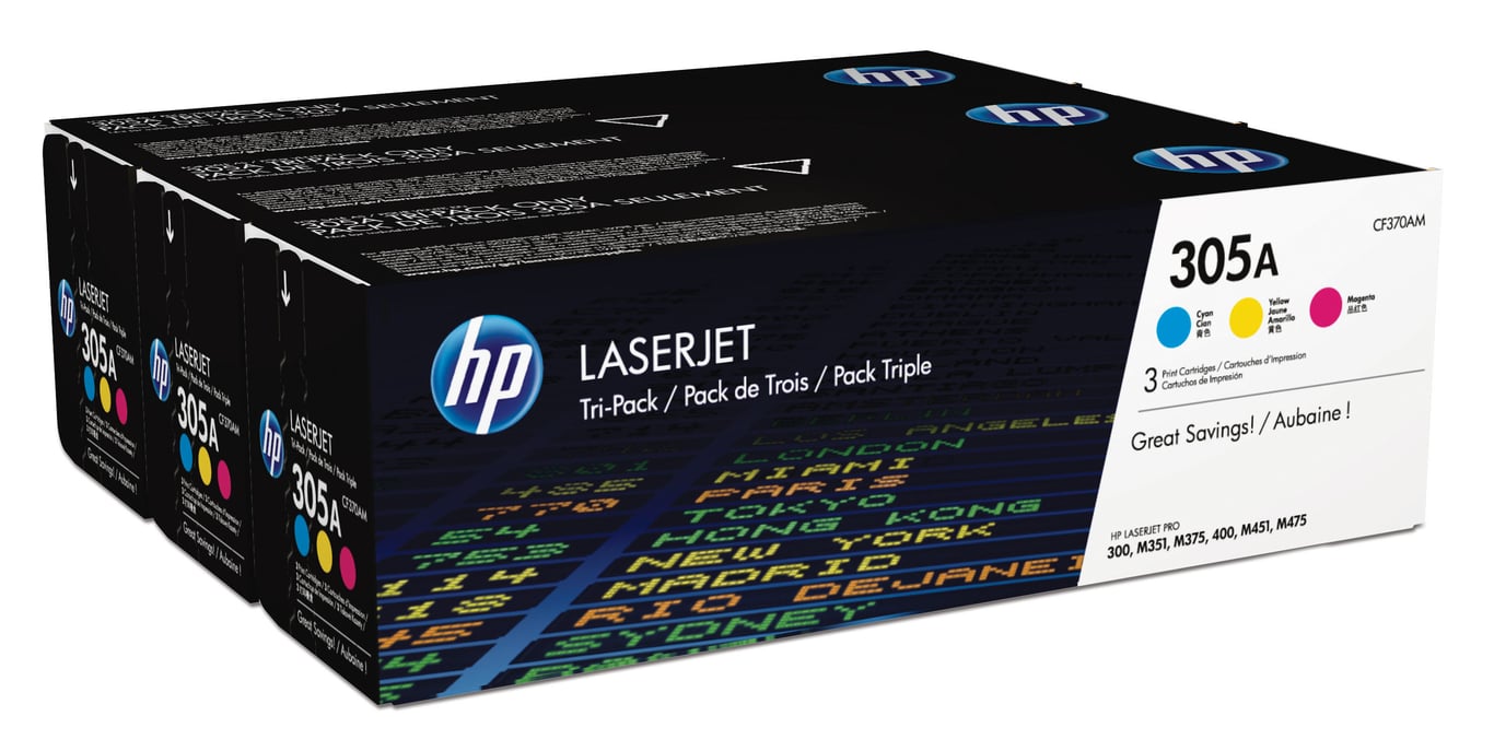 Lasertoner HP 305a CF370AM Färg