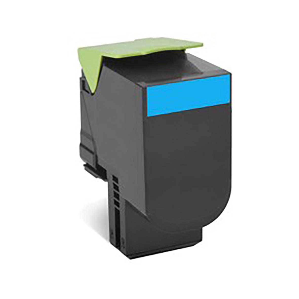 Lasertoner Lexmark 70C2HC Cyan 27042810