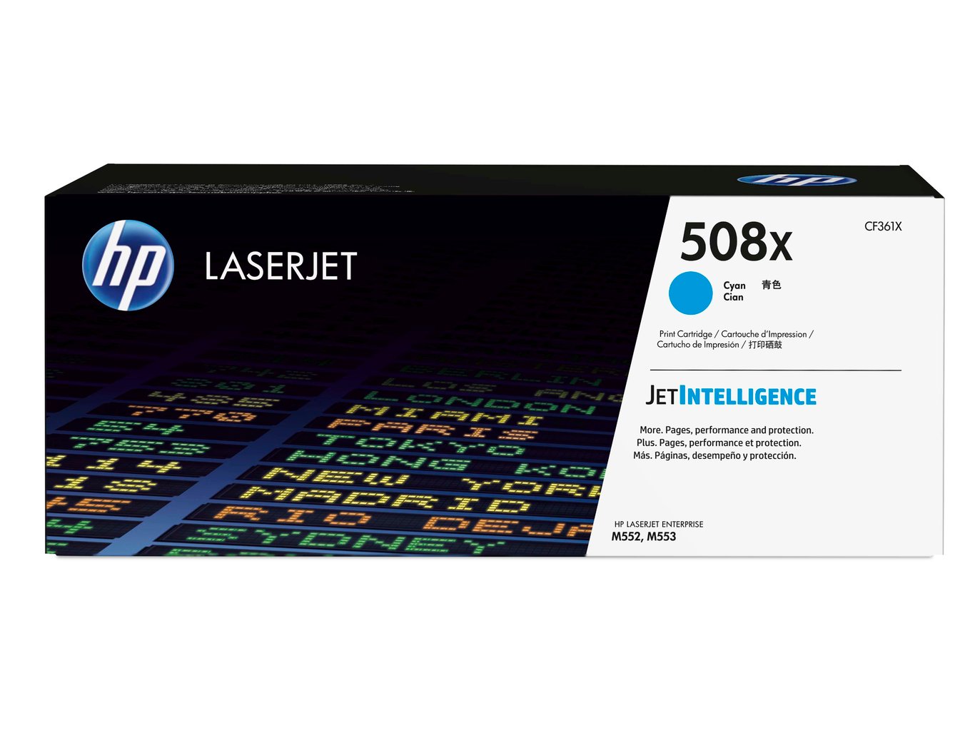 Lasertoner HP 508X 9500 Sidor CF361X Cyan 27042815_1