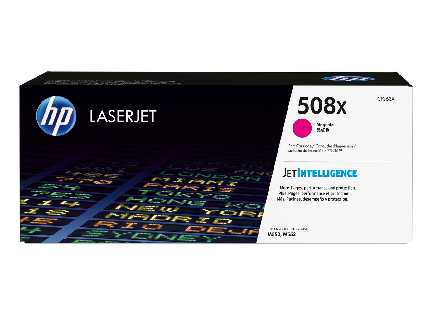 Lasertoner HP 508X 9500 Sidor CF363X Magenta 27042817_1