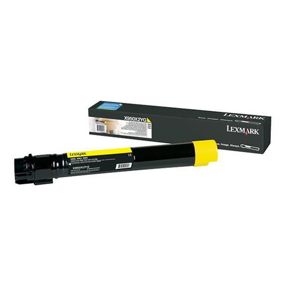 Lasertoner Lexmark Extra High Yeld 22Z0011 Gul