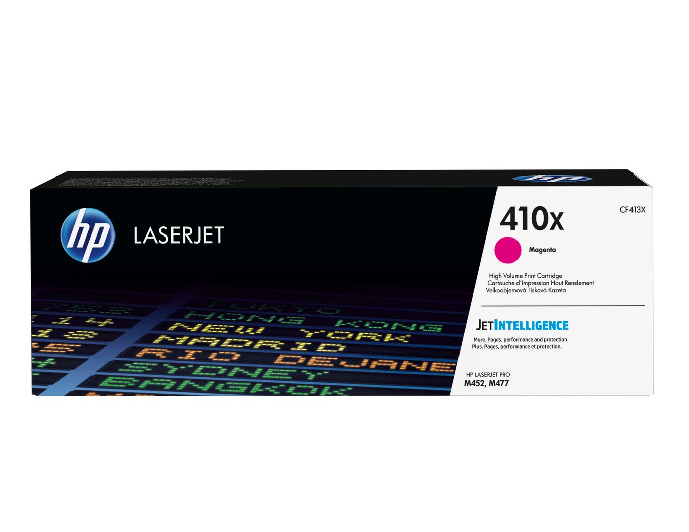 Lasertoner HP 410X 5000 Sidor CF413X Magenta