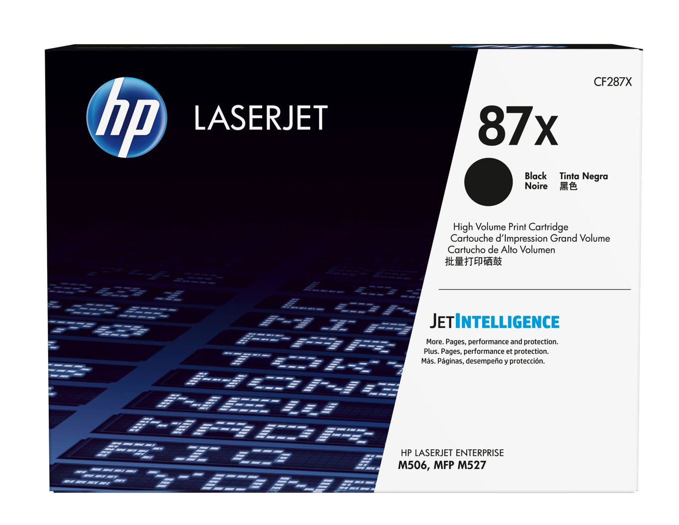 Lasertoner HP High Capacity 18000 Sidor CF287X Svart 27042953_1