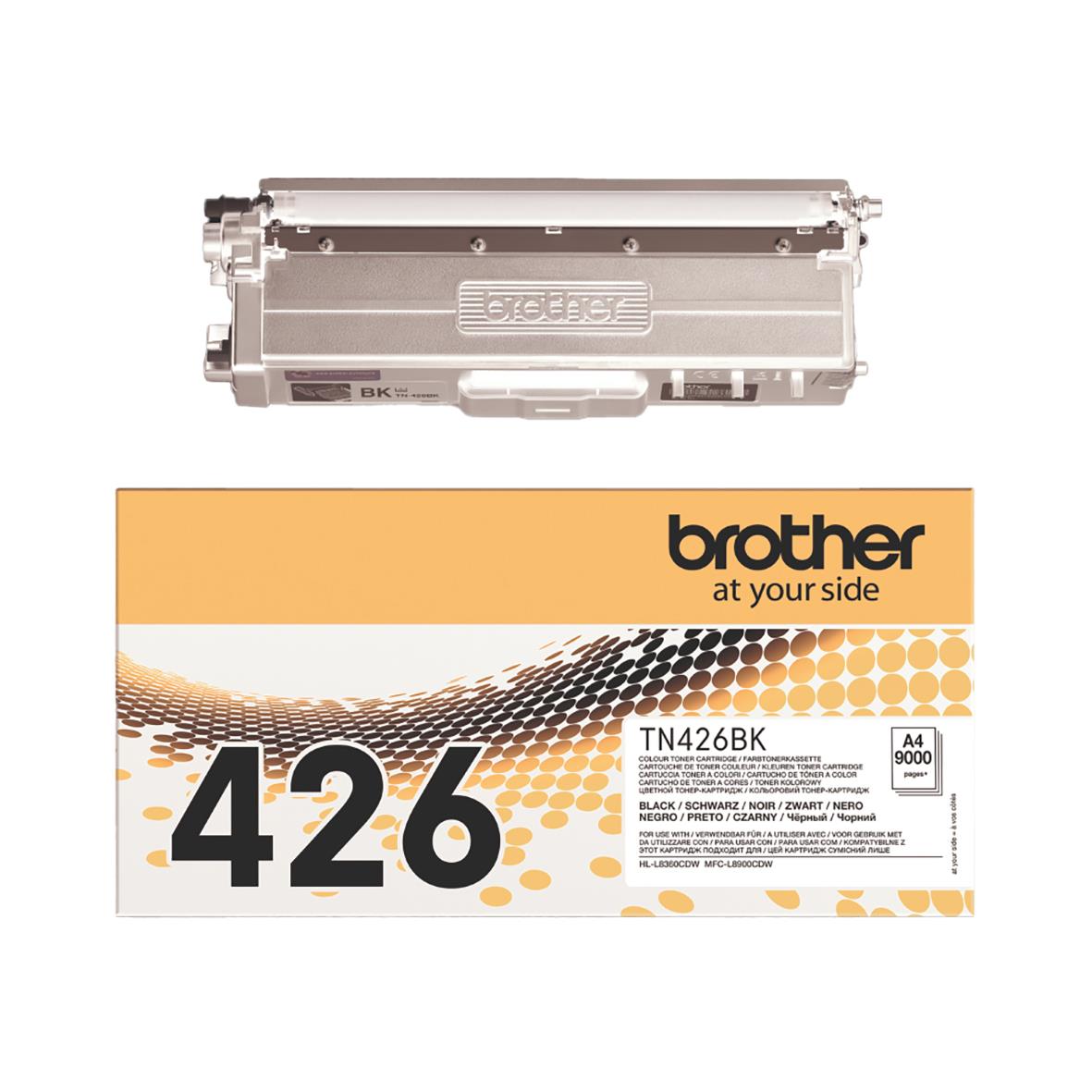 Lasertoner Brother TN426BK Svart 27043082_1