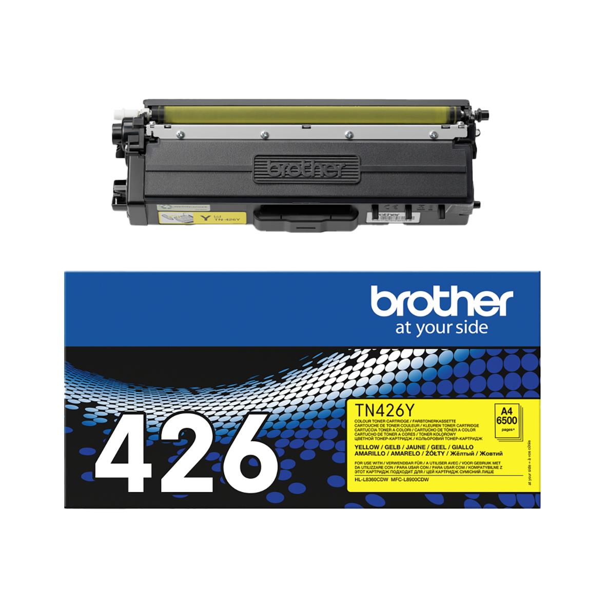 Lasertoner Brother TN426Y Gul