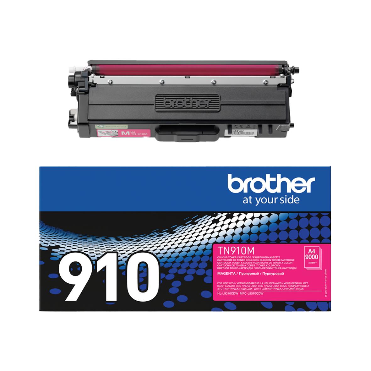 Lasertoner Brother TN910M Magenta