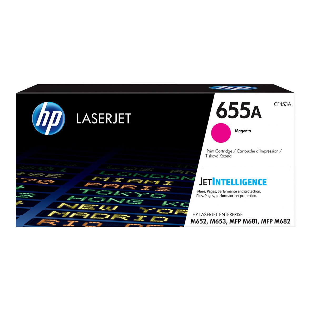 Lasertoner HP 655A CF453A Magenta