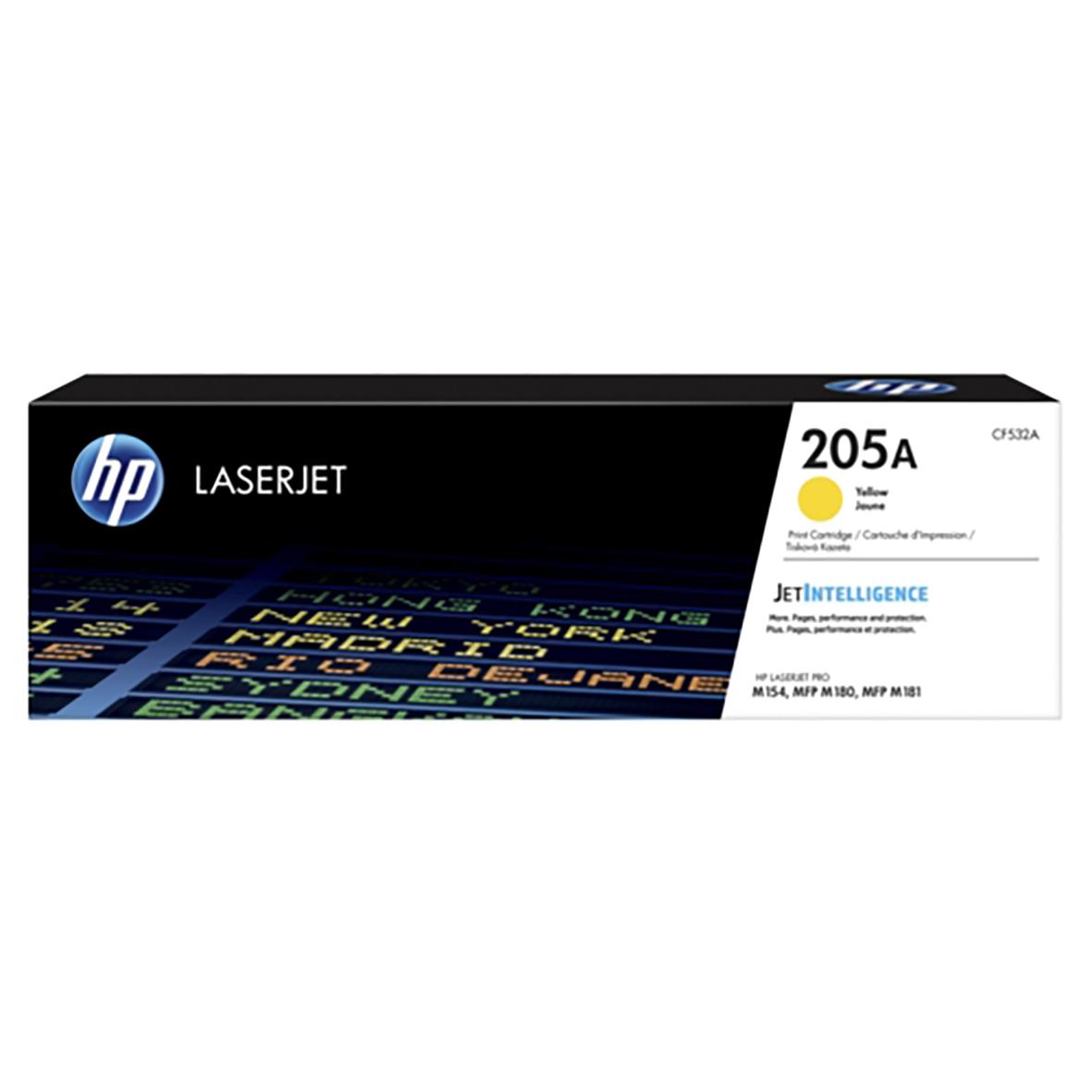 Lasertoner HP 205A 900 Sidor CF532A Gul