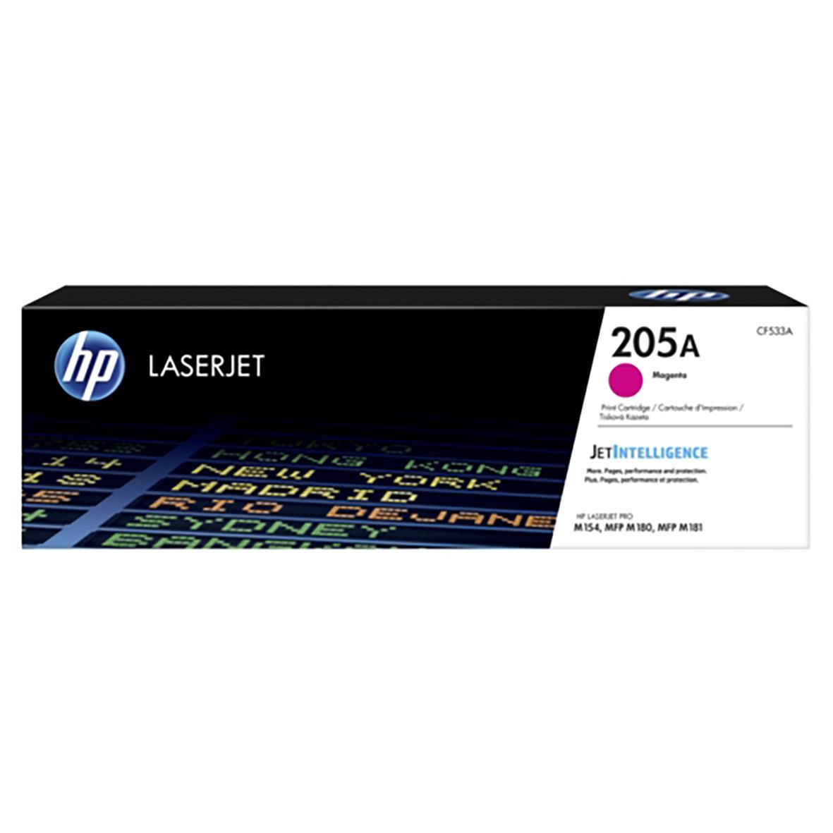 Lasertoner HP 205A 900 Sidor CF533A Magenta