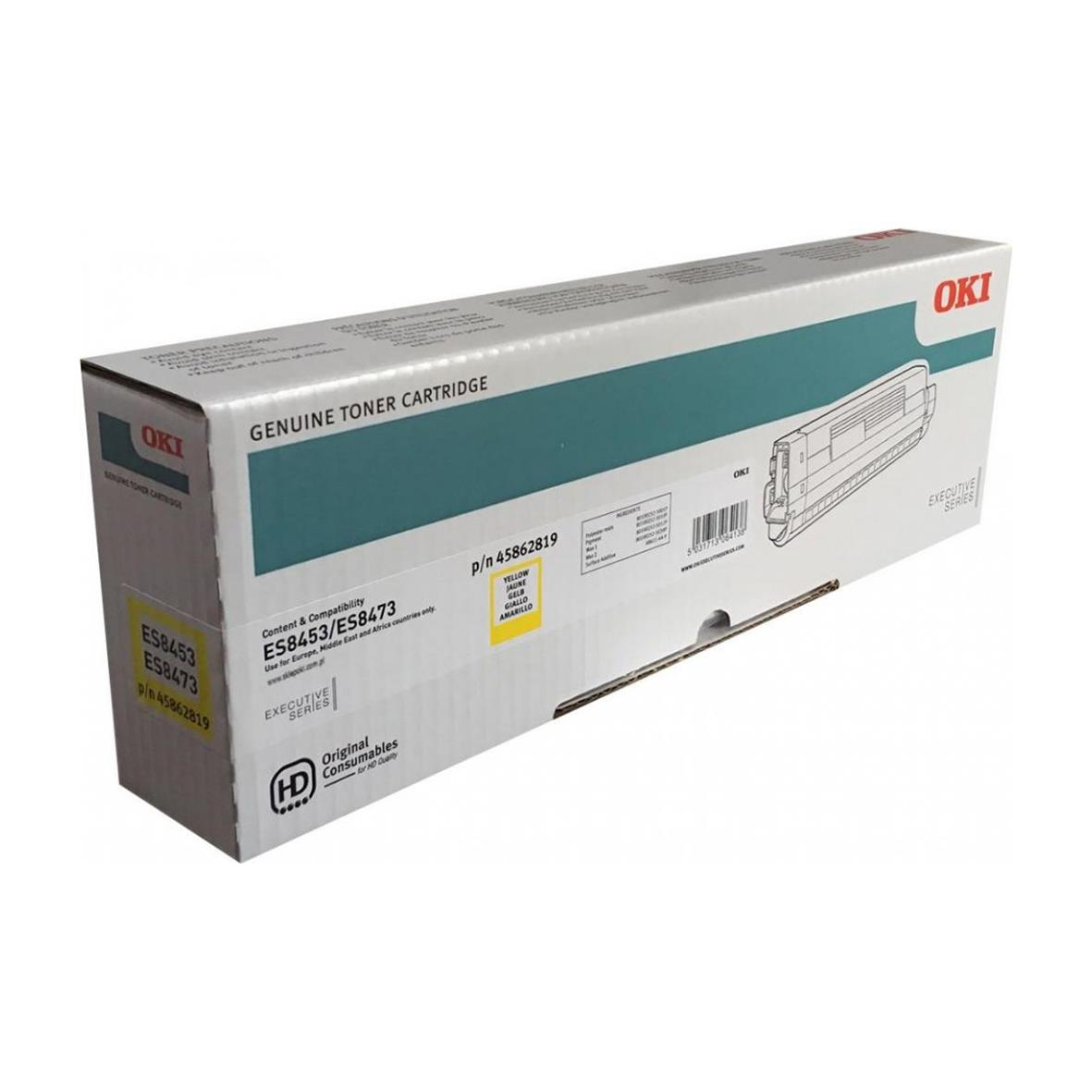 Lasertoner OKI 45862819 yellow