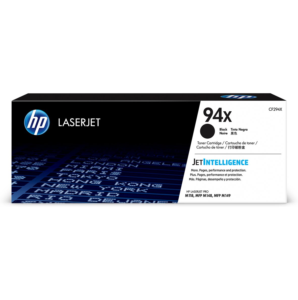 Lasertoner HP 94x 2800 Sidor CF294X Svart 27043619_1