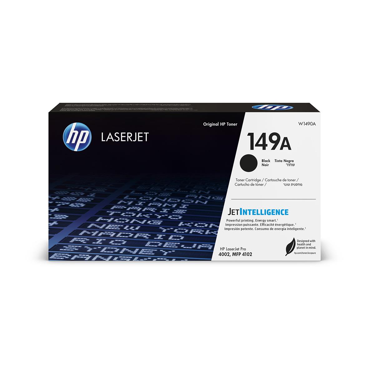 Lasertoner HP 149A 2900 Sidor W1490A Svart