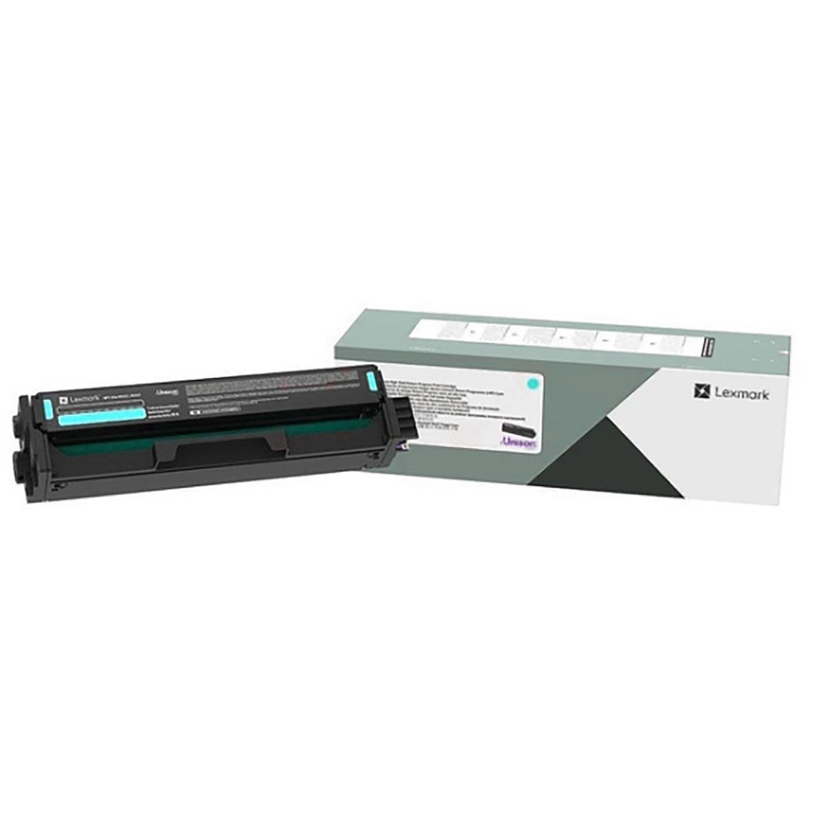 Lasertoner Lexmark CS331/CX331 4500 sidor 20N2HC0 Cyan 27044190