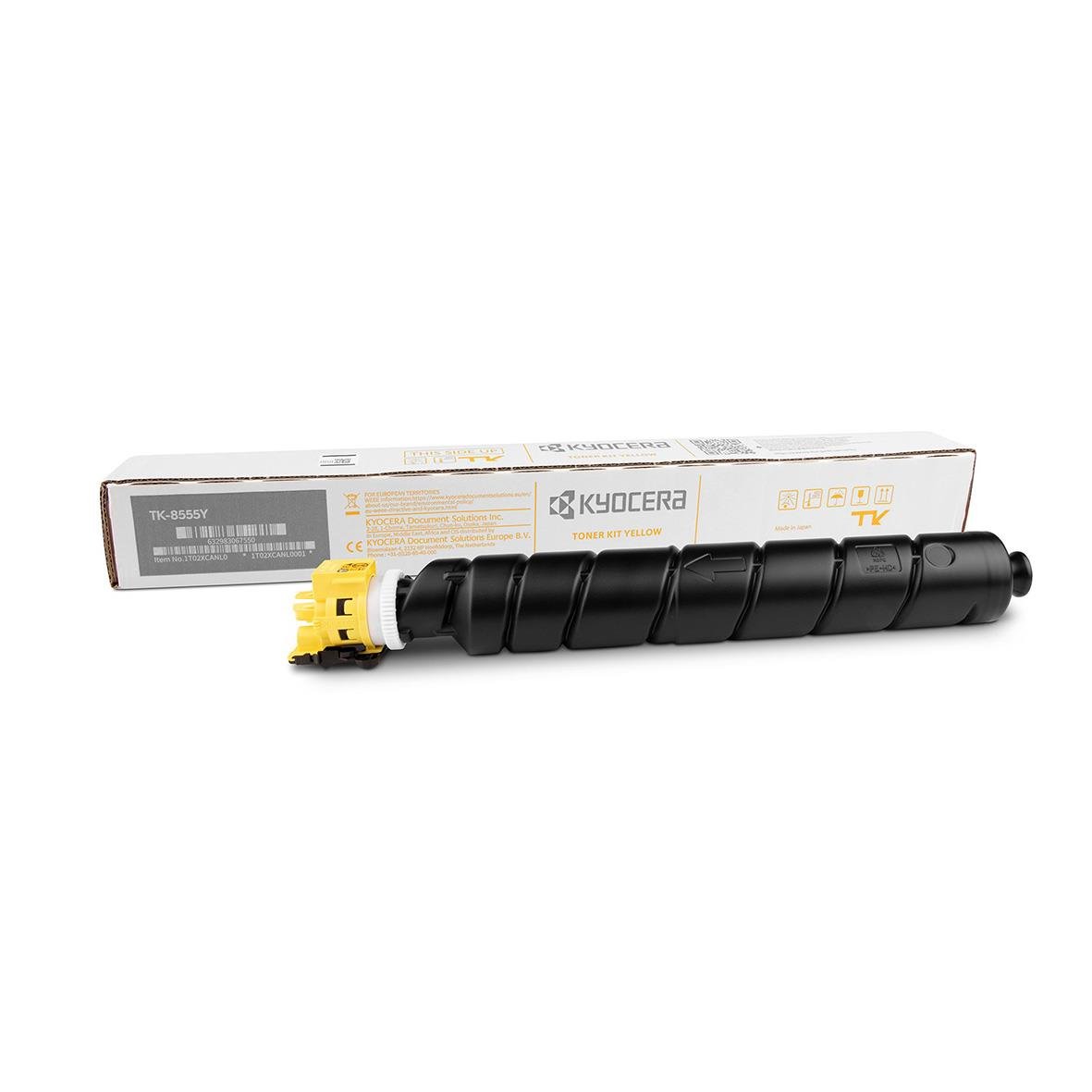 Lasertoner Kyocera TK-8555 24000 sidor 1T02XCANL0 Gul 27044202