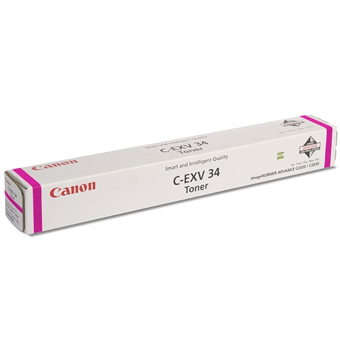 Lasertoner Canon C-exv34 3784B002 Magenta 32110052