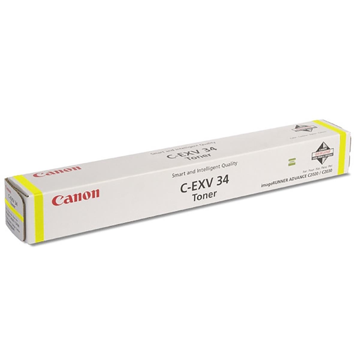 Lasertoner Canon C-exv34 3785B002 Gul 32110053