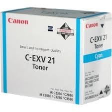 Lasertoner Canon C-Exv21 0453B002 Cyan 32110125