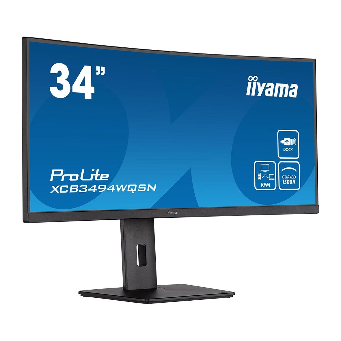 Bildskärm iiyama XCB3494WQSN-B5 LED VA Flicker free 34" 35033849_2