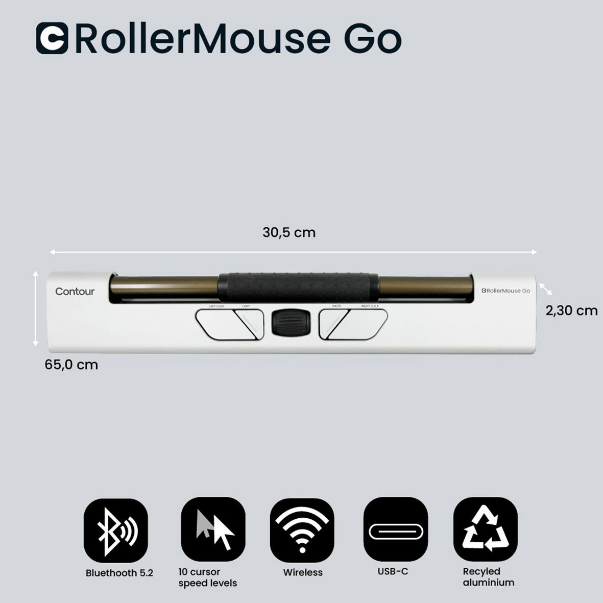 Ergonomisk Mus RollerMouse Go 36080529_9