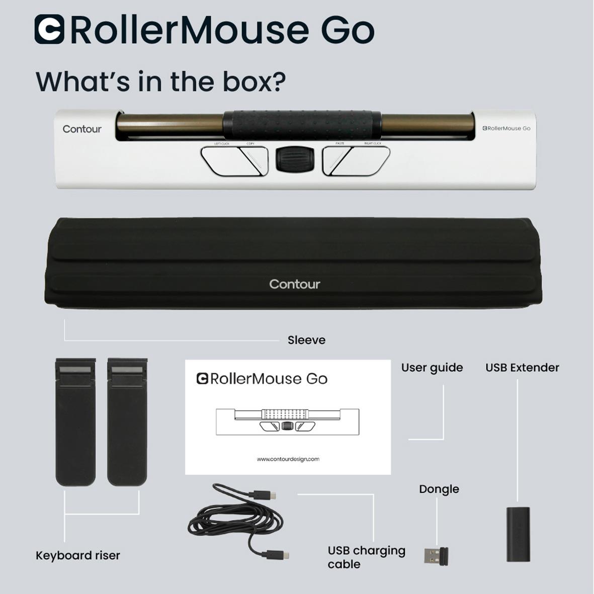 Ergonomisk Mus RollerMouse Go 36080529_11