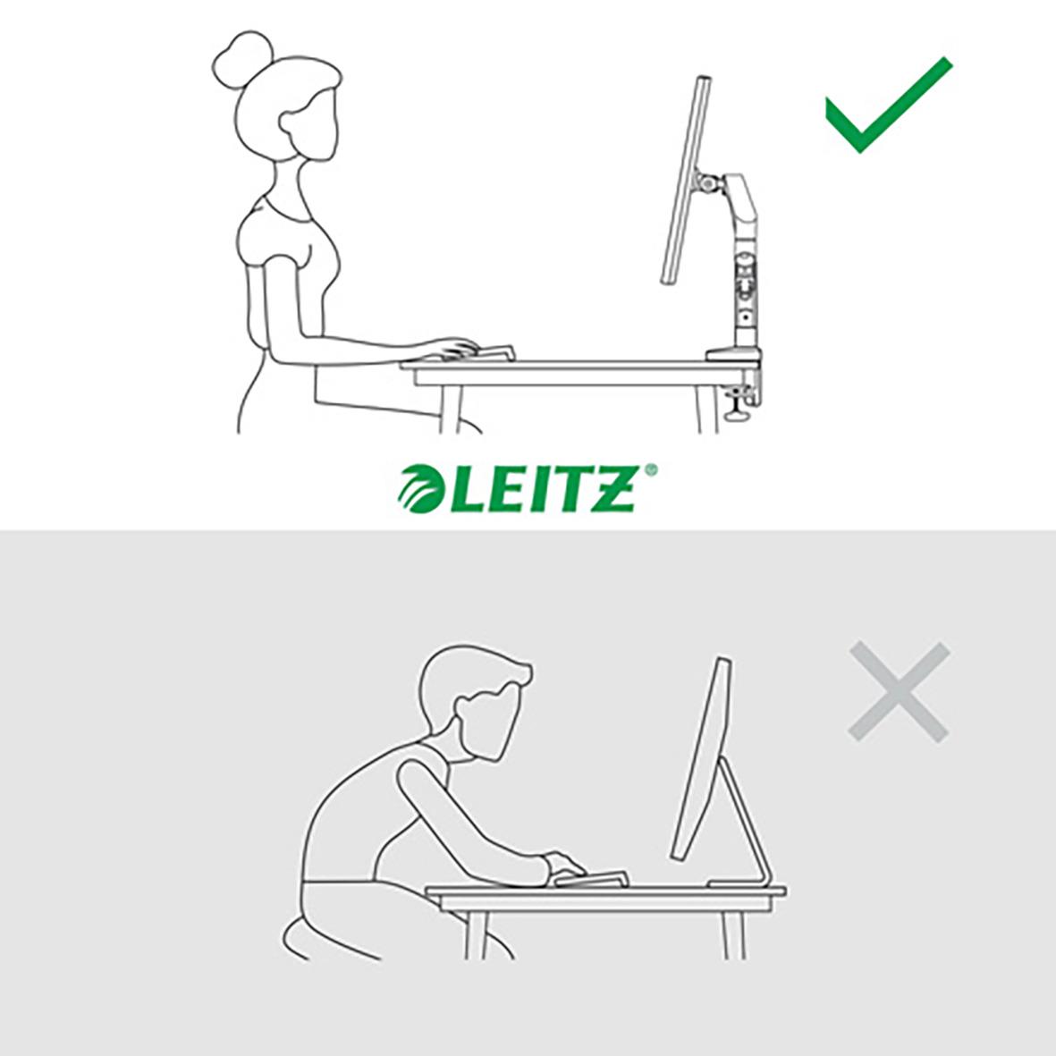 Monitorarm Leitz Ergo Enkel 36090211_7