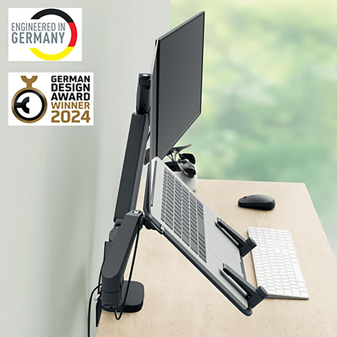 Monitorarm Leitz Ergo Dubbel & Laptop-Stativ 36090213_2