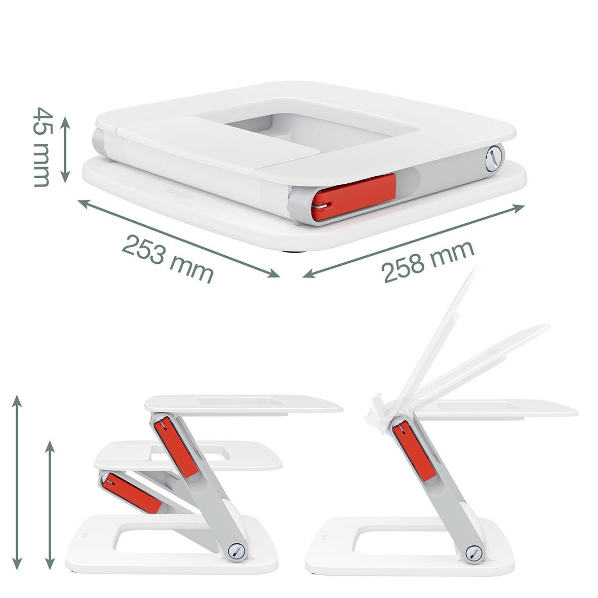 Laptopställ Leitz Ergo Justerbart Vit 36090226_9