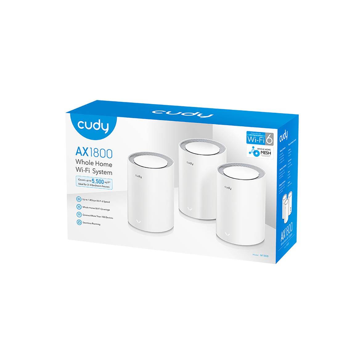 Mesh Solution Cudy M1800 AX1800 Gigabit Wi-Fi 36180166_3