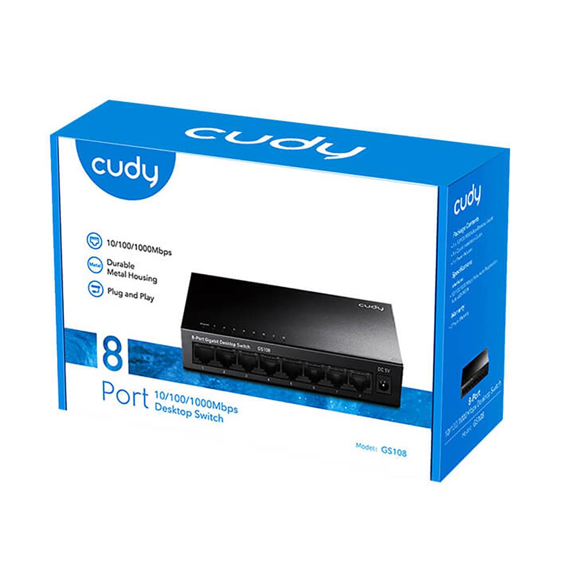 Switch Cudy GS108 8-port Gigabit 36180168_4