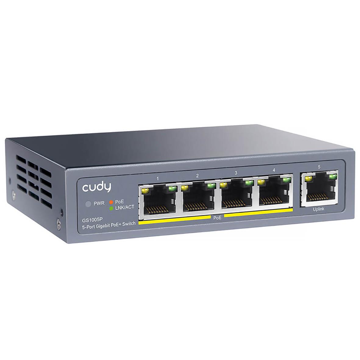 Switch Cudy GS1005P 5-port Gigabit PoE+ 60W 36180169_3