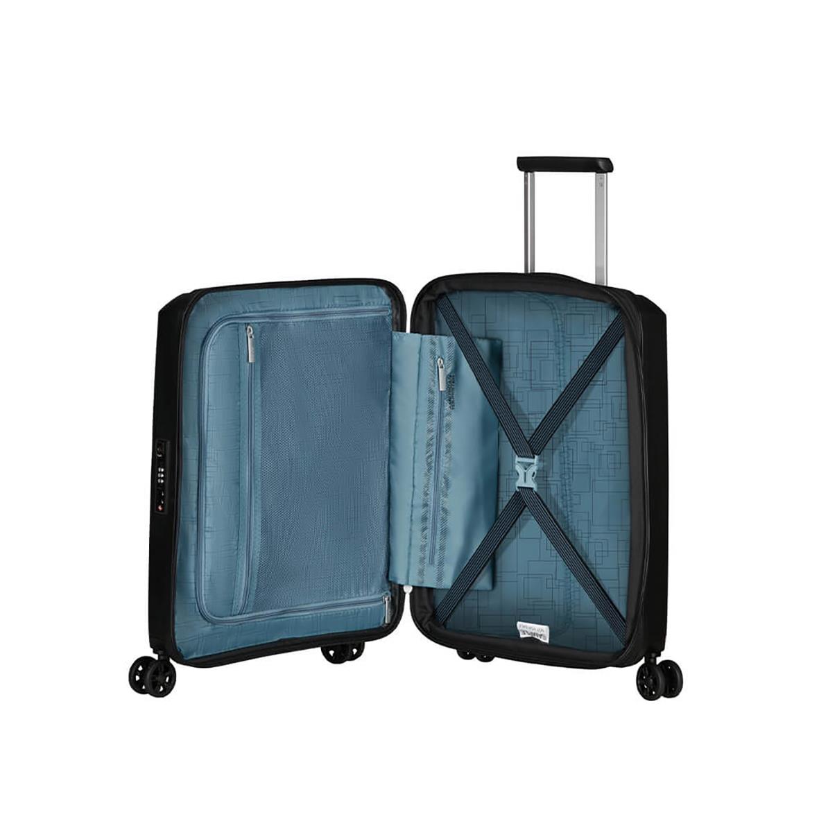 Kabinväska American Tourister Aerostep Spinner 55cm Svart 37050211_3