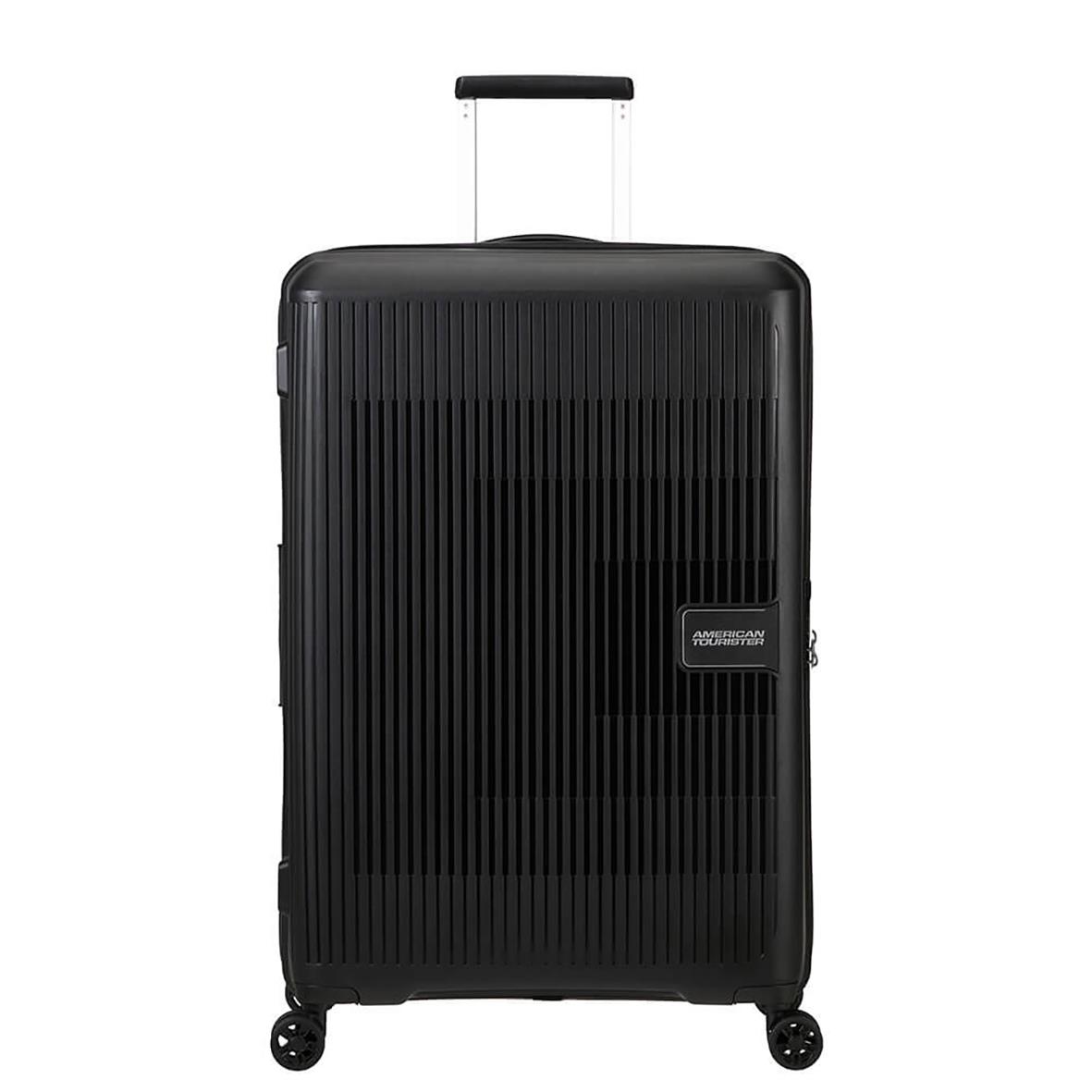 Resväska American Tourister Aerostep Spinner 77cm Svart