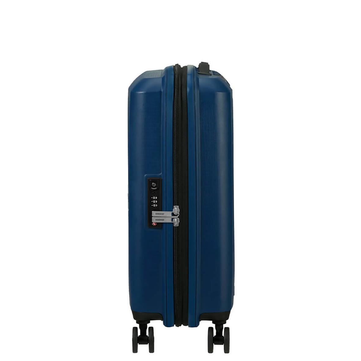 Kabinväska American Tourister Aerostep Spinner 55cm Mörkblå 37050214_5