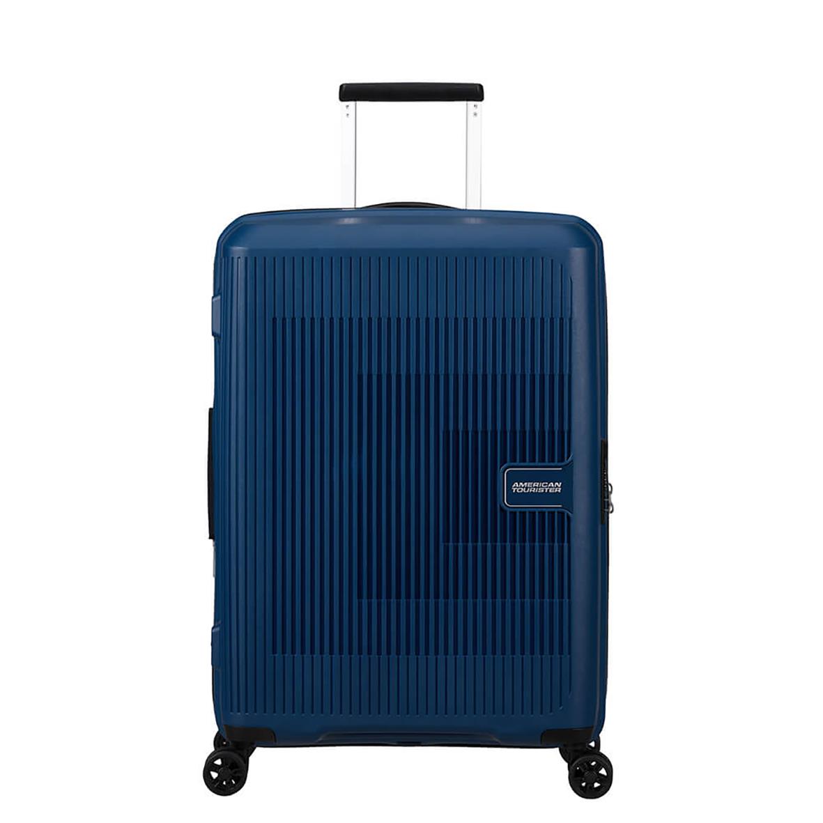 Resväska American Tourister Aerostep Spinner 67cm Mörkblå