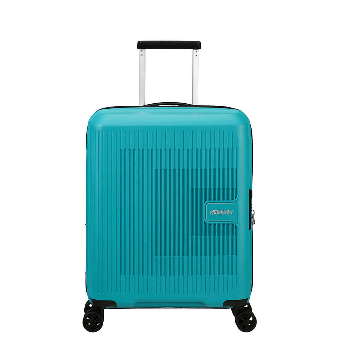 Kabinväska American Tourister Aerostep Spinner 55cm Turkos 37050217_1