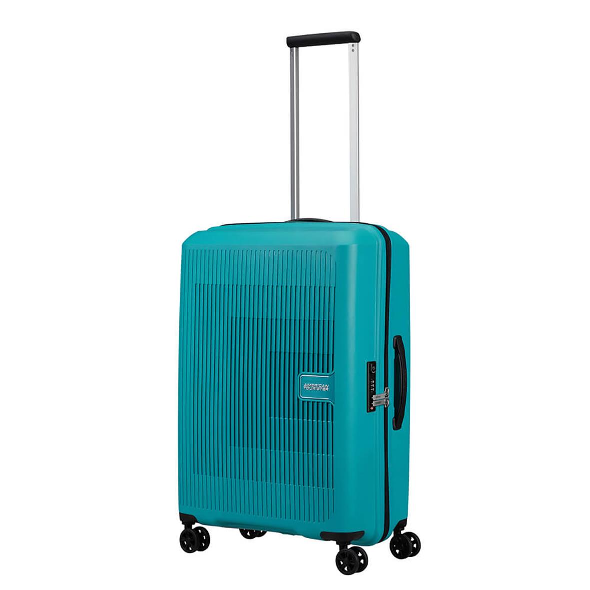 Resväska American Tourister Aerostep Spinner 67cm Turkos 37050218_3