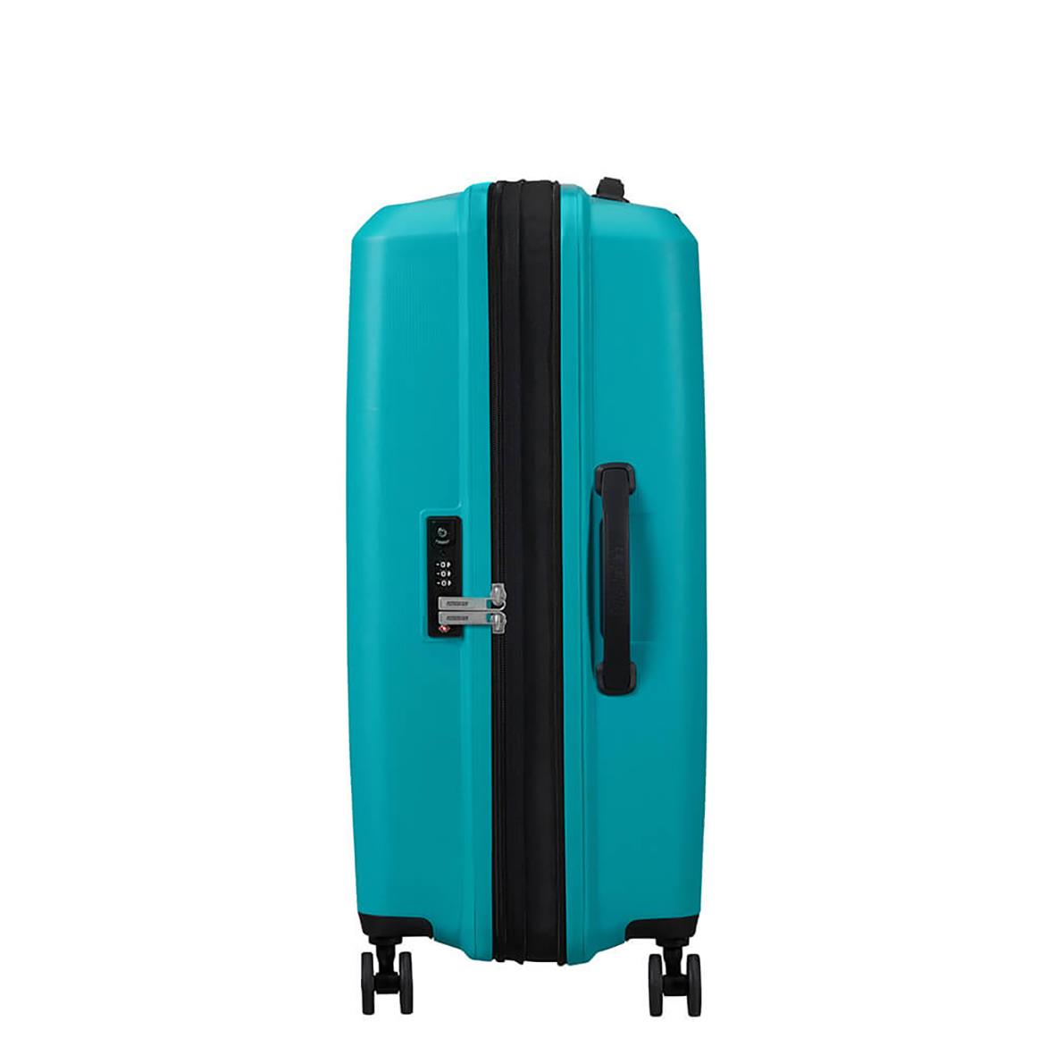 Resväska American Tourister Aerostep Spinner 67cm Turkos 37050218_5