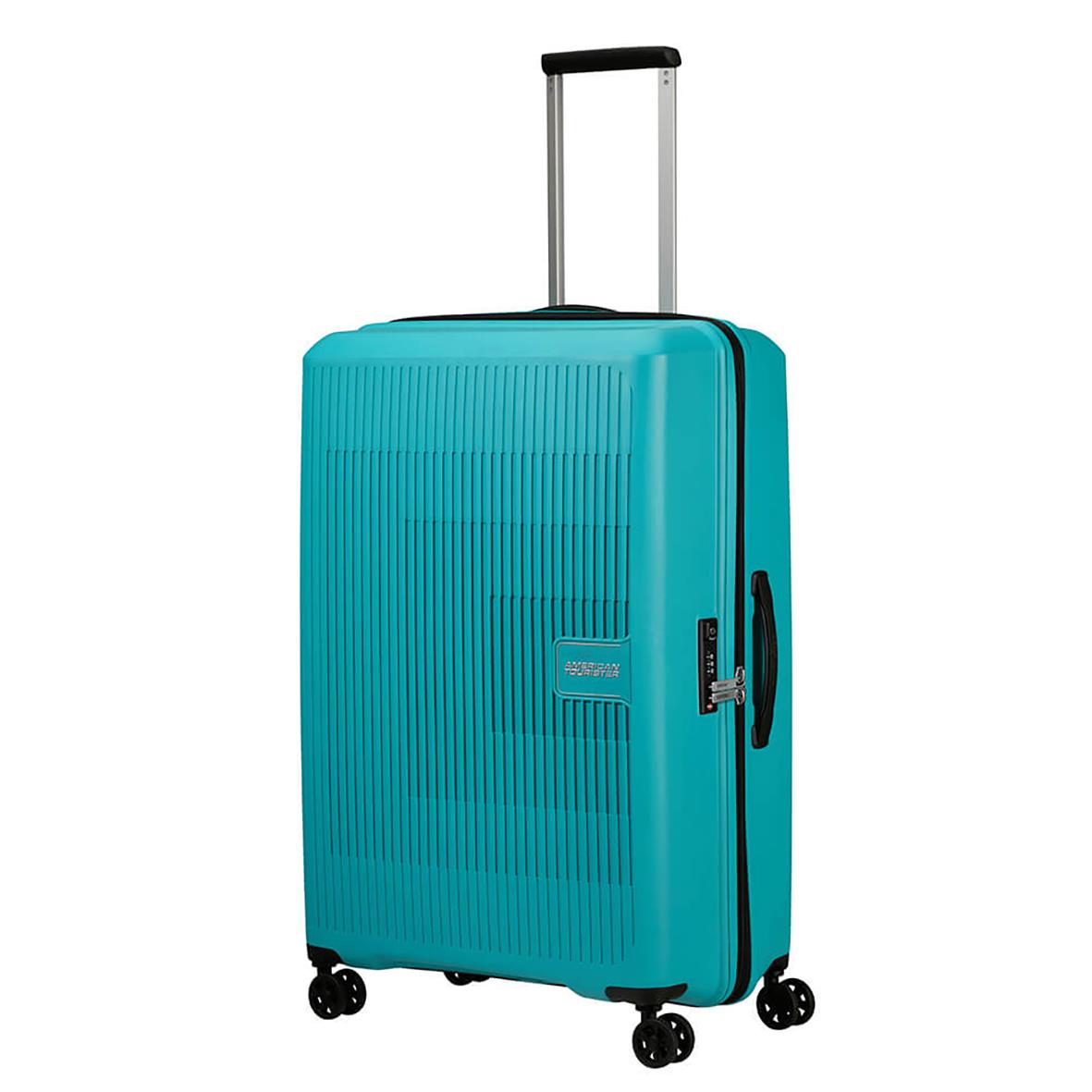 Resväska American Tourister Aerostep Spinner 77cm Turkos 37050219_3