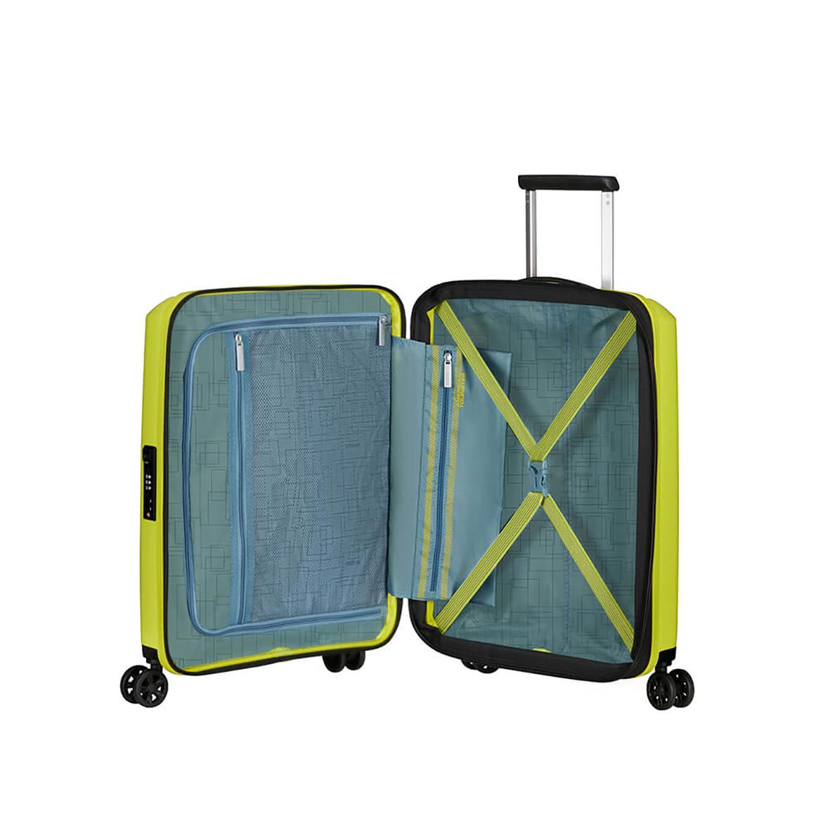 Kabinväska American Tourister Aerostep Spinner 55cm Light Lime 37050220_4