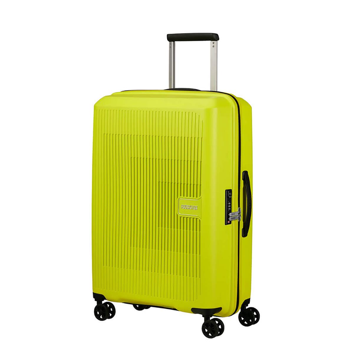 Resväska American Tourister Aerostep Spinner 67cm Light Lime 37050221_2