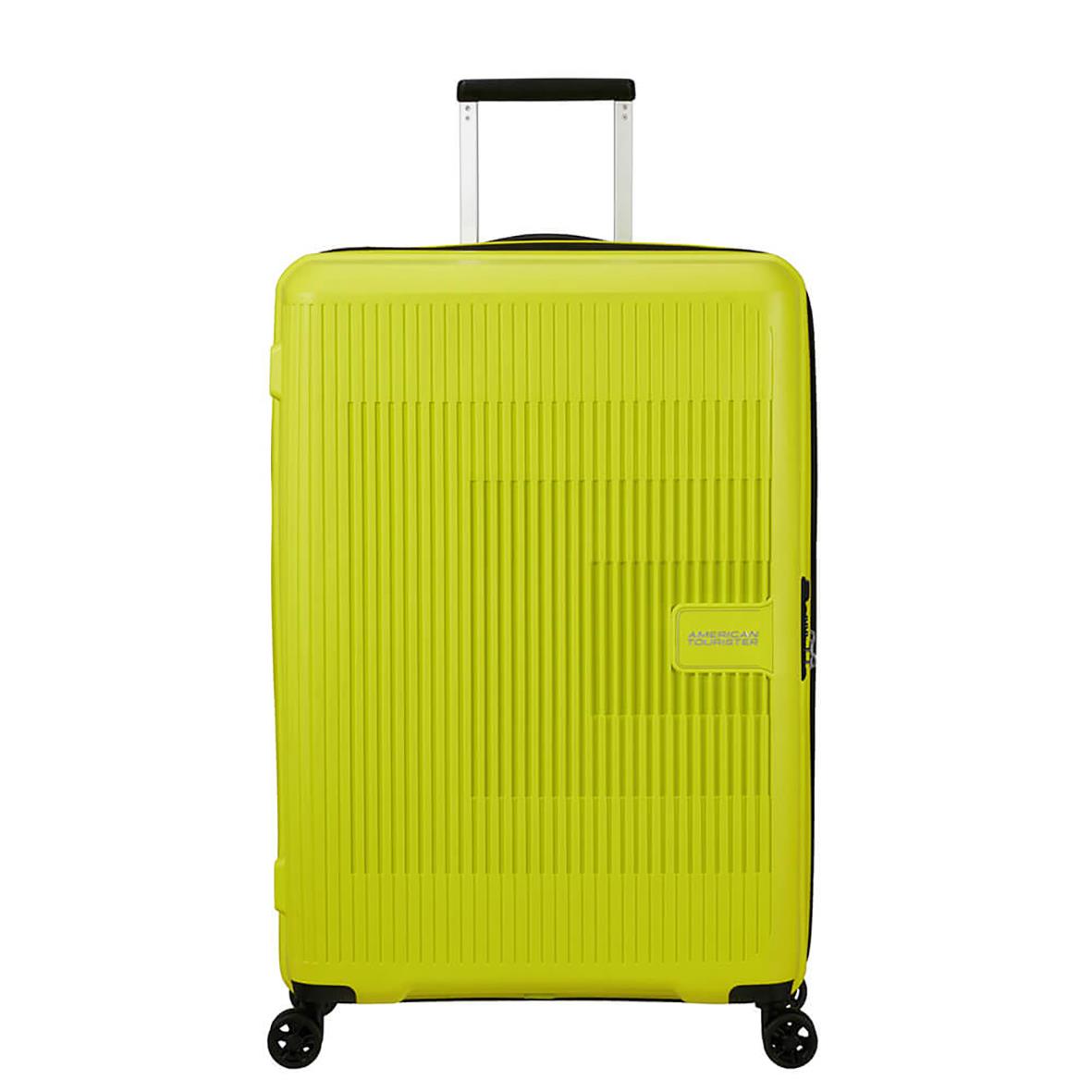 Resväska American Tourister Aerostep Spinner 77cm Light Lime