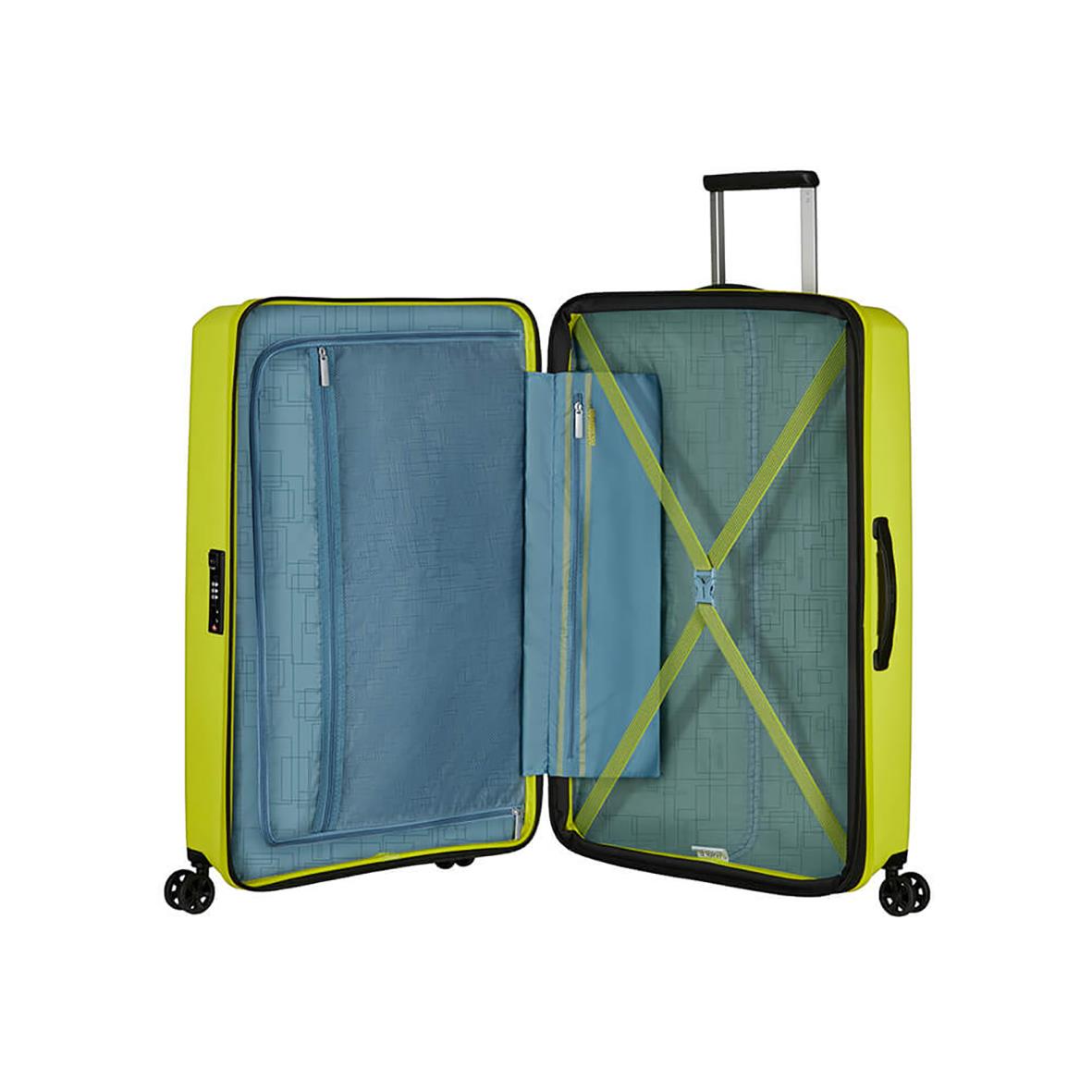 Resväska American Tourister Aerostep Spinner 77cm Light Lime 37050222_4